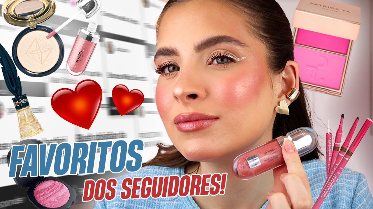 OS FAVORITOS DO ANO - SEGUNDO OS MEUS SEGUIDORES! MUITA MAQUIAGEM POR AQUI!!! | FERNANDA TUMAS