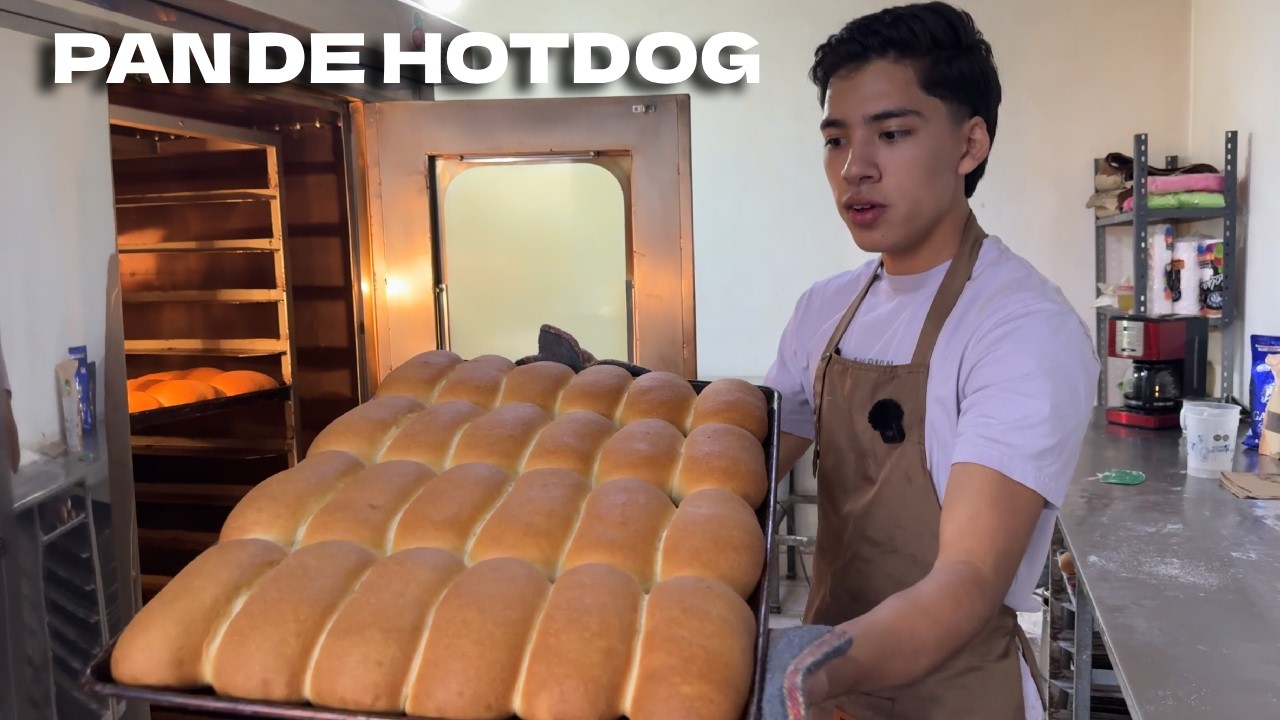 El MEJOR PAN PARA HOTDOG ESTILO SINALOA