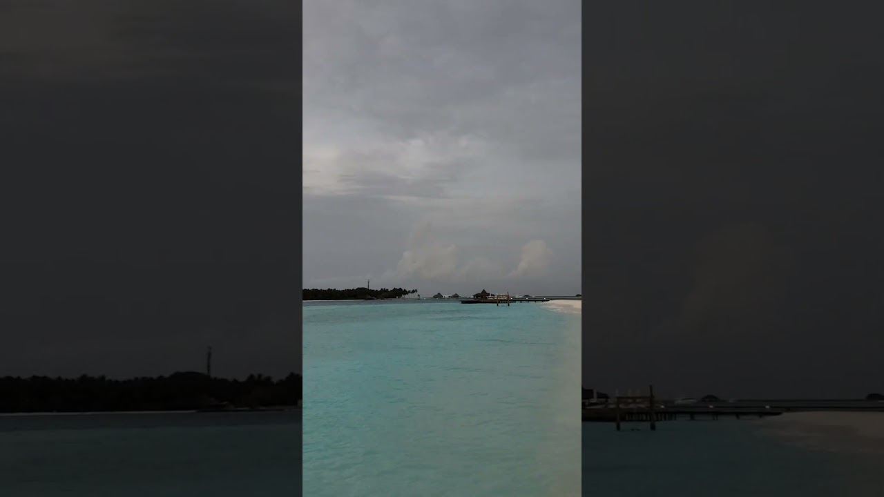 Vilu Restaurant Sunset View, Beach and Lagoon at Conrad Maldives Rangali Island, June 2023 #Maldives