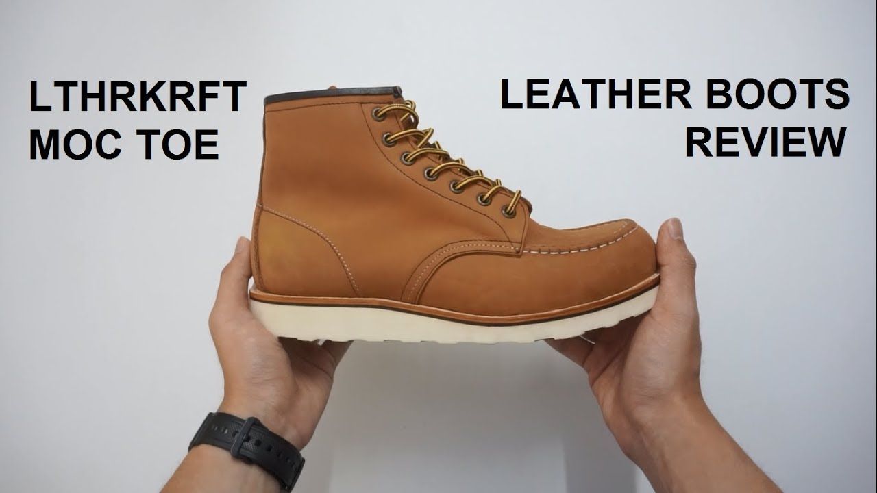 LTHRKRFT Moc Toe Boots Review
