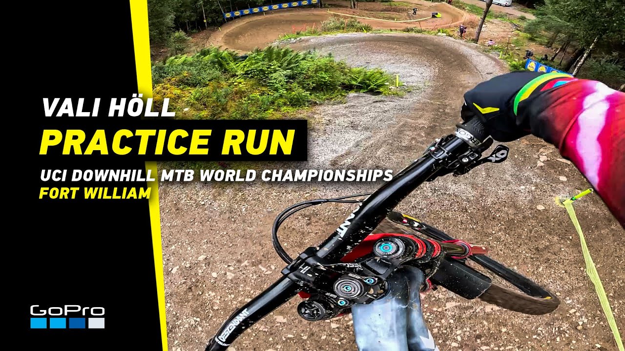 GoPro: Vali Höll Practice Run in Fort William | 2023 UCI DHI MTB World Championships