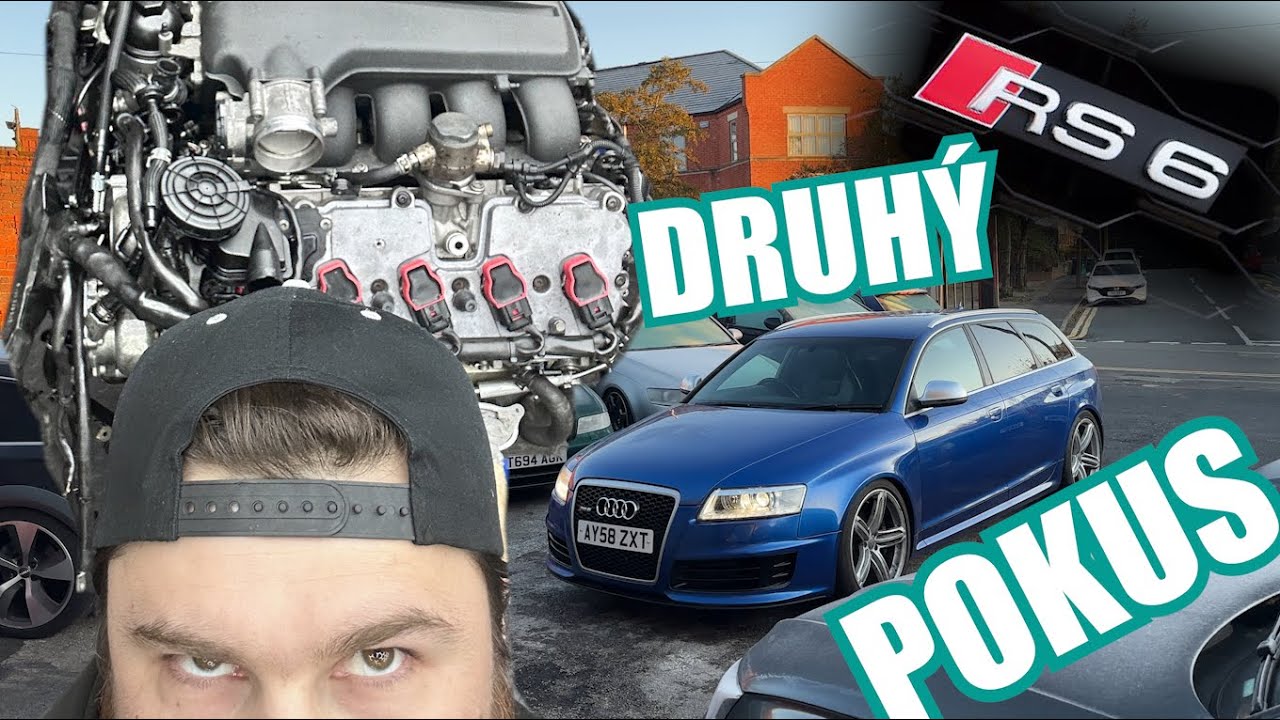 14 časť Audi RS6 V10 , konečne mám všetky diely na motor a ako som zbohatol z YT !