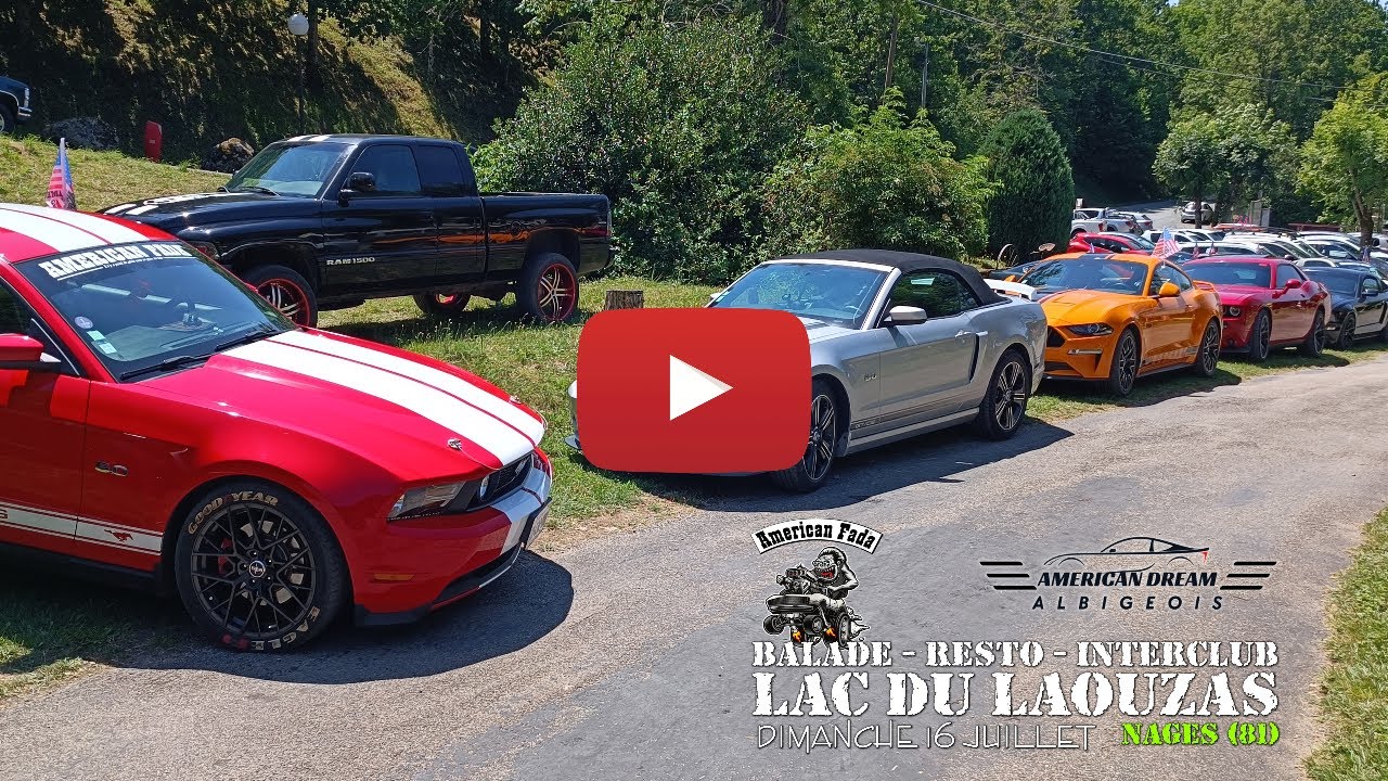 American Fada et l'American Dream Albigeois en Balade au Lac du Laouzas - Dimanche 16 Juillet
