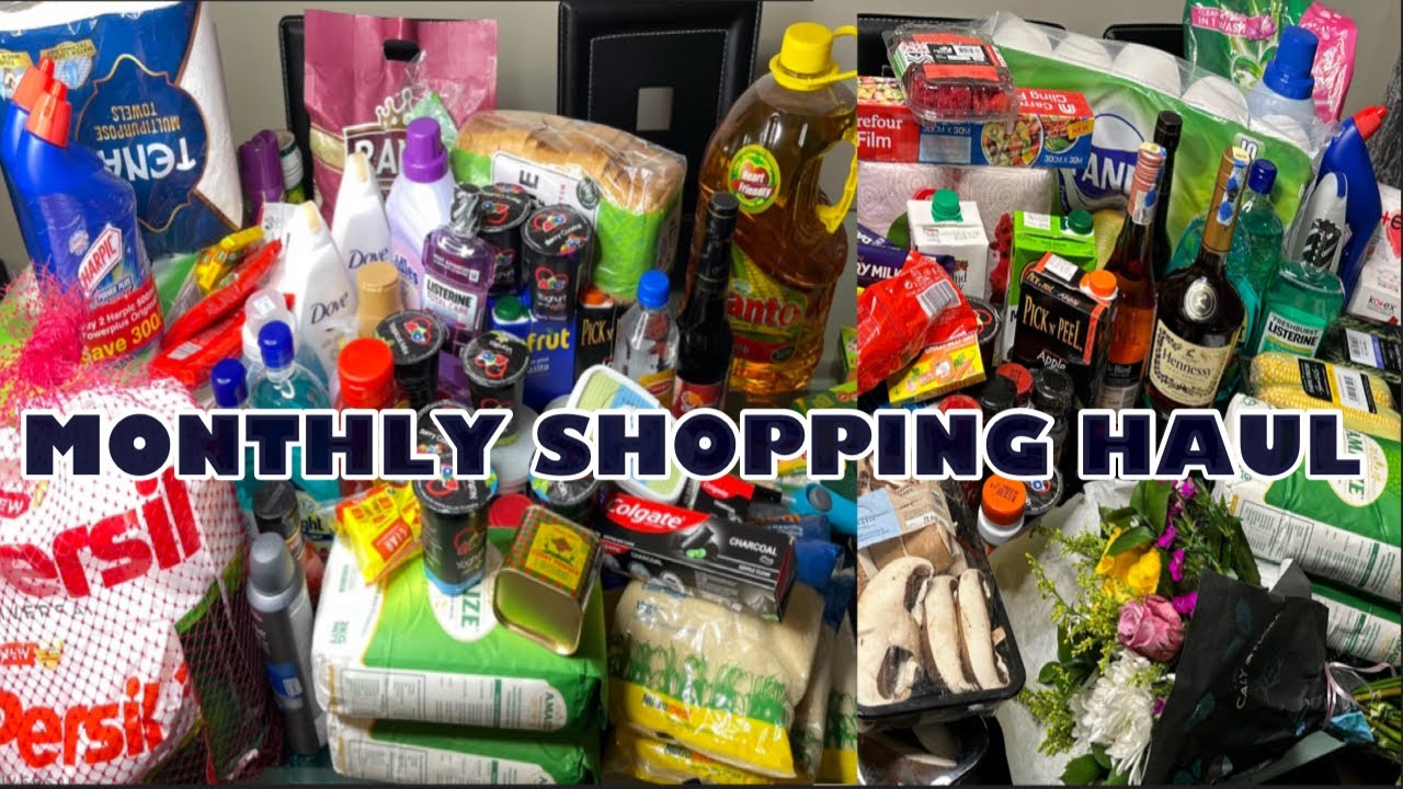 MONTHLY SHOPPING HAUL 2024 in KENYA  | Carrefour Supermarket | Living Alone Vlog | Kenyan YouTuber