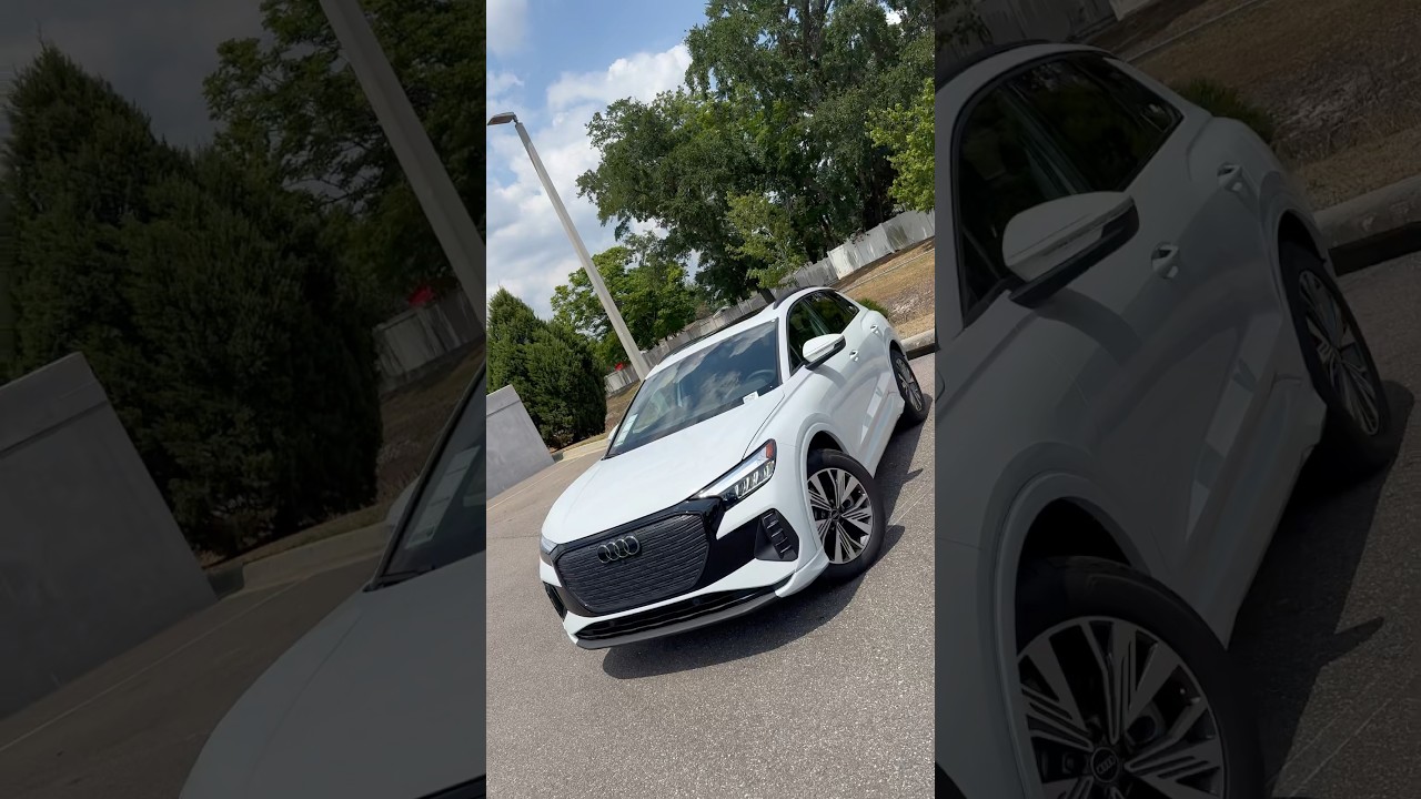 The 2025 Audi Q4 eTron is an EV with looks‼️ #audi #audiq4etron #ev #audicar #audilover #audilife