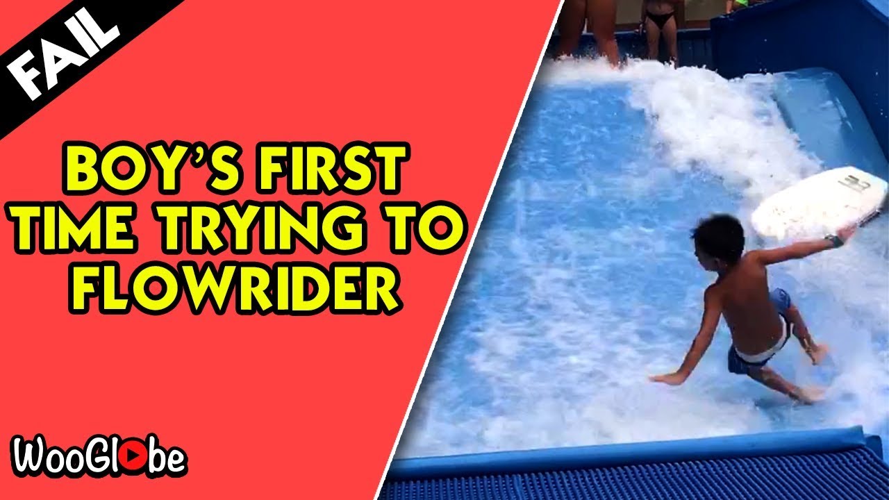 Funniest First Time Flowriding Attempt