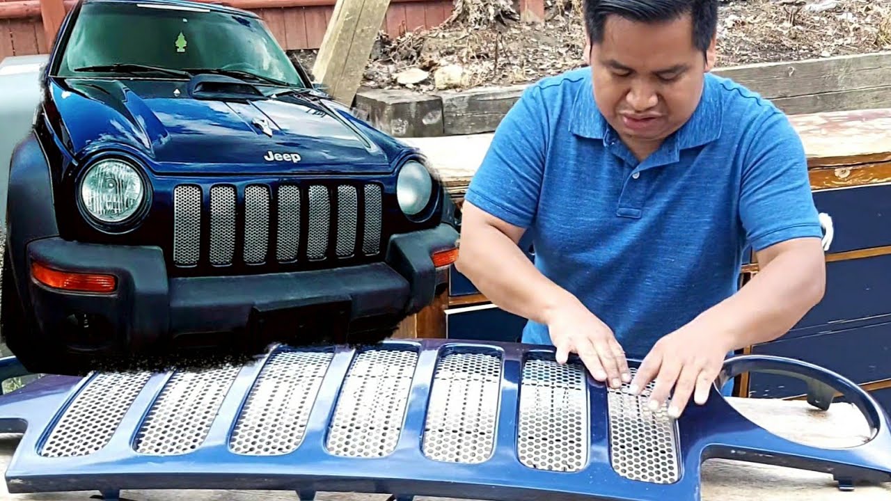 COMO DAR CAMBIO BRUTAL A REJILLA FRONTAL (JEEP LIBERTY 2005)