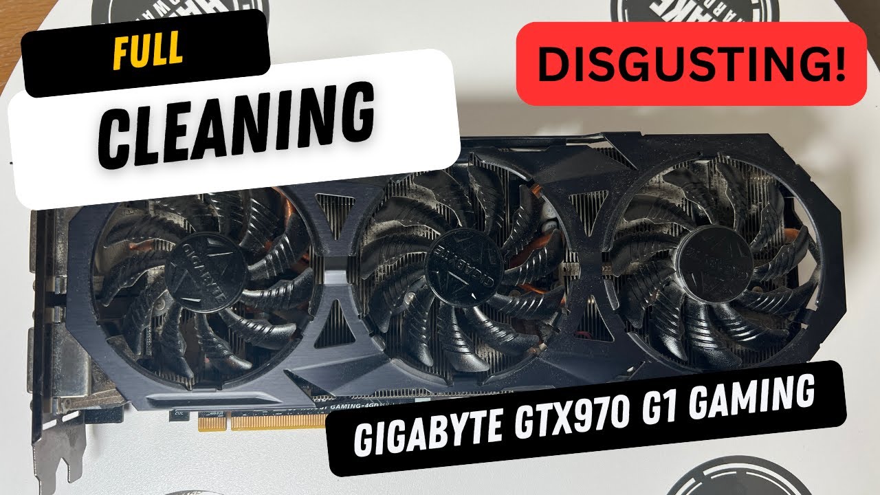 Gigabyte GTX 970 G1 Gaming | Full Cleaning