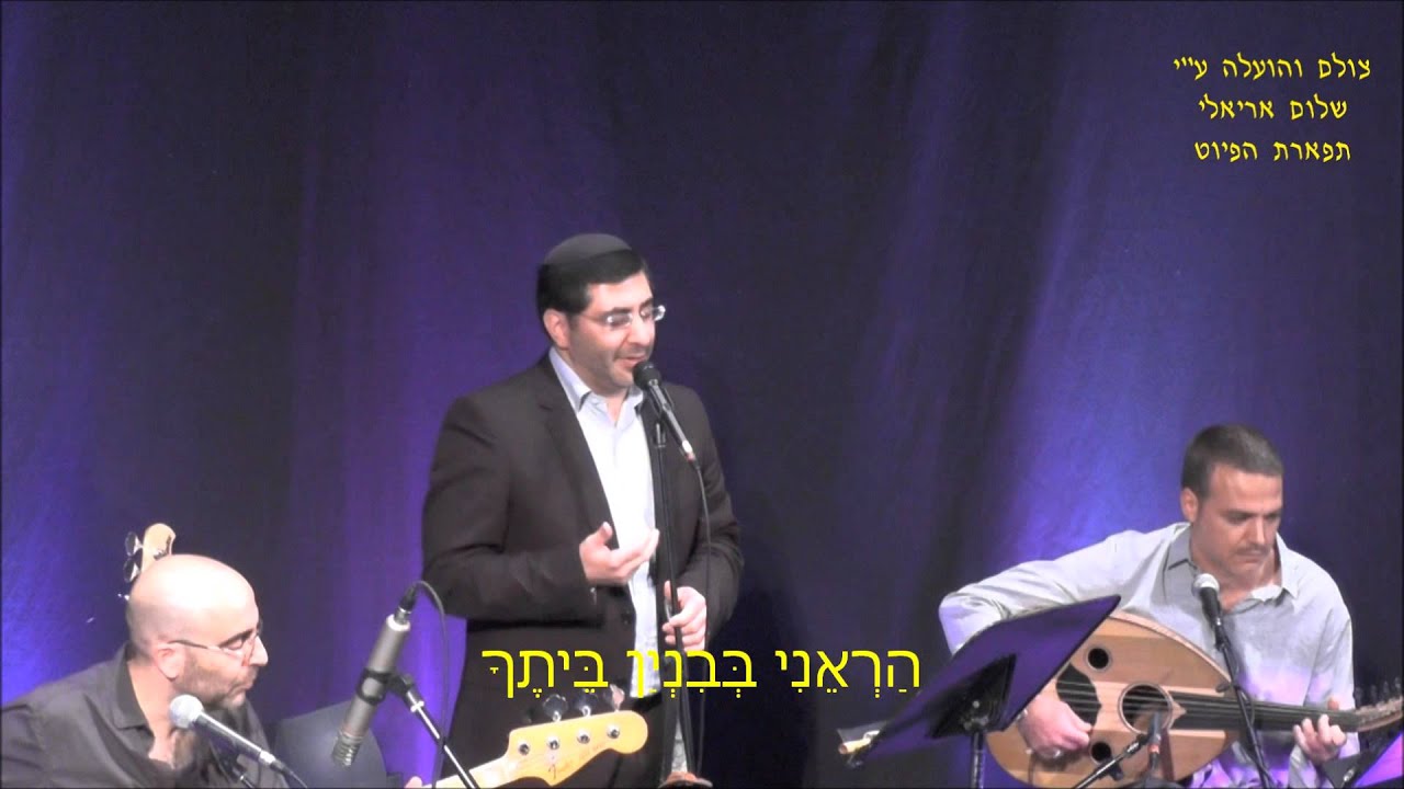 אָנָּא בְּחַסְדְּךָ תְּרוֹמְמֵנִי - הרב דוד מנחם מופע שירת הים התיכון  25.12.14