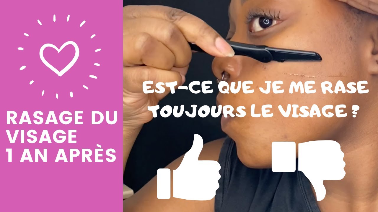THROWBACK SUR MON RASAGE DU VISAGE / AVANTAGES / INCONVÉNIANTS DERMAPLANING MAISON