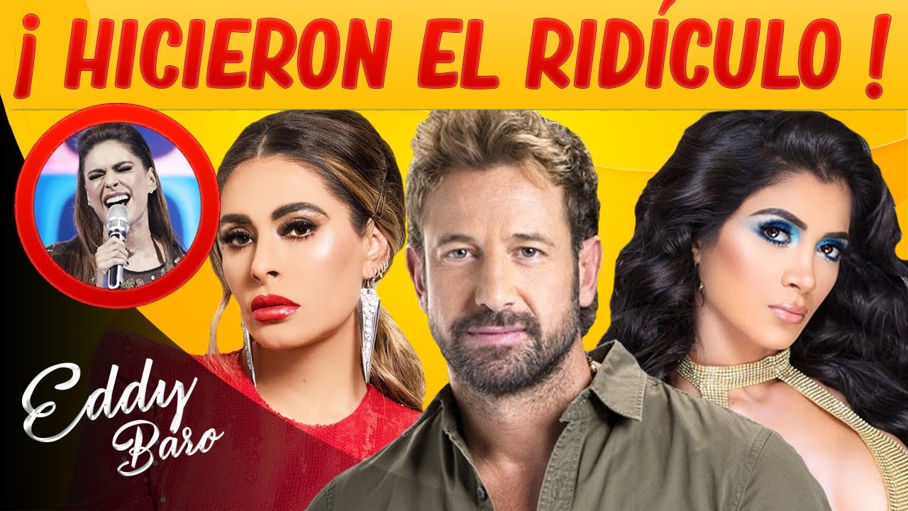 ¡CANTAN HORRIBLE! FAMOSOS que quisieron ser CANTANTES y FRACASARON en el intento