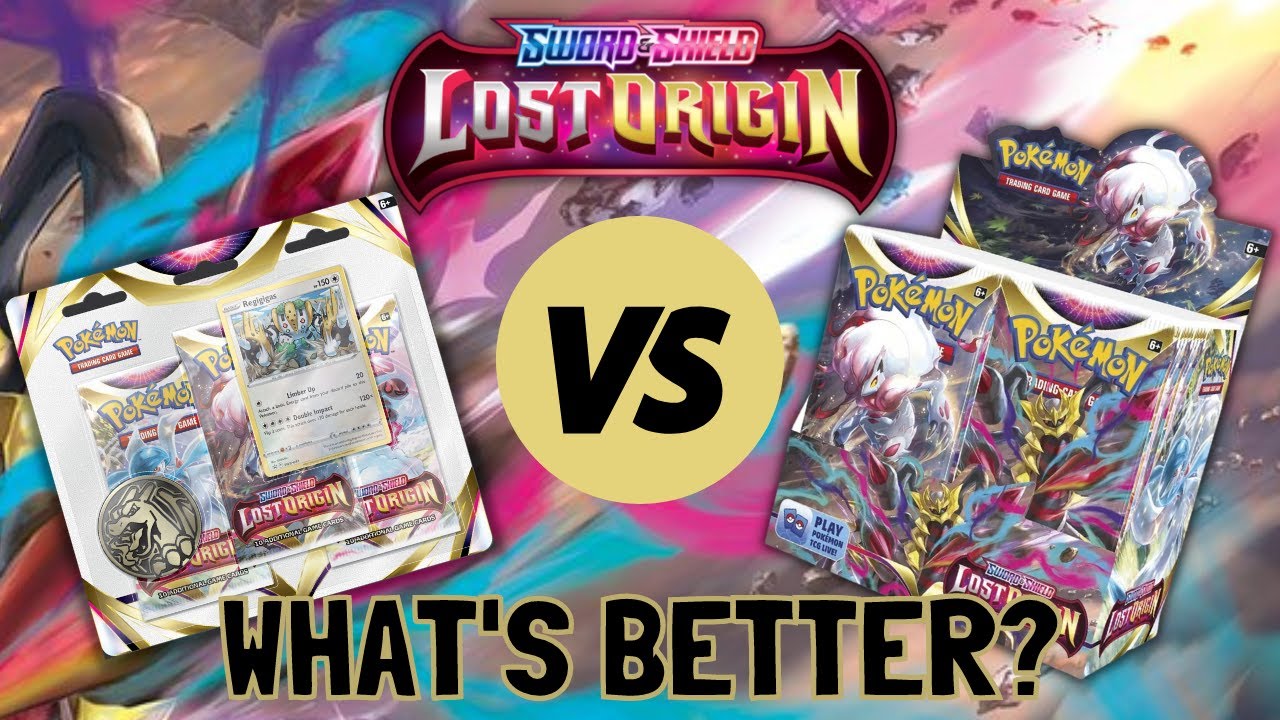 What's Better? Lost Origin Booster Box Vs. 12X 3-Pack Blisters