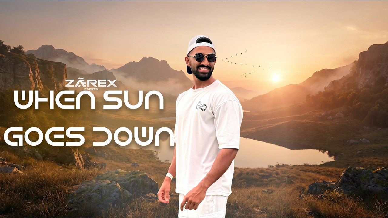 When Sun Goes Down - Live Mix Set - Deep Underground Progressive House -  ZAEREX