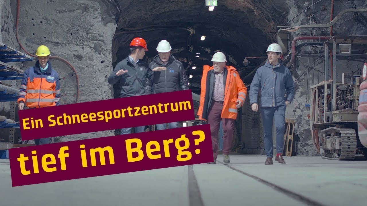 Arbeiten tief im Berg? I Schneesportzukunft in Hagerbach I BKW