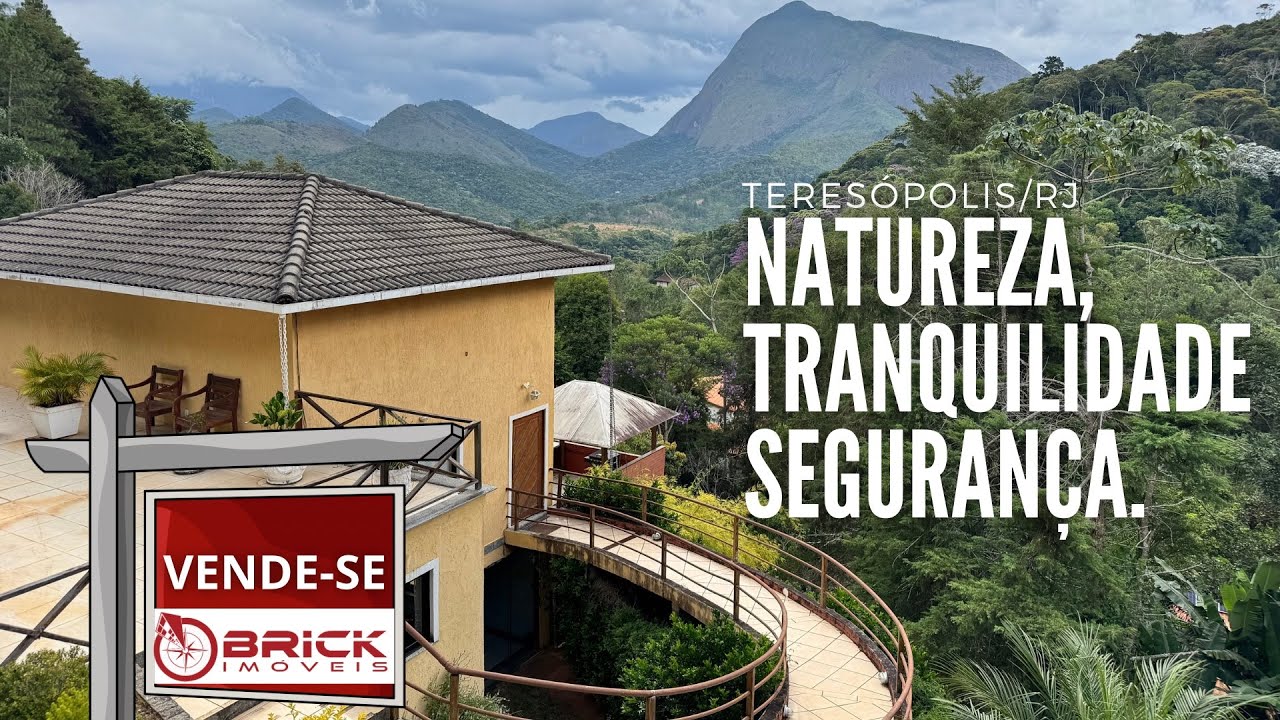 Casa em condomínio à venda, 5 suítes e uma vista incrível para as belas montanhas. ❌ALUGADA❌