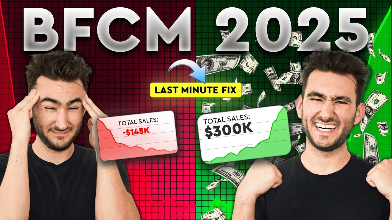 FIX These BFCM Mistakes That Will KILL Your Sales