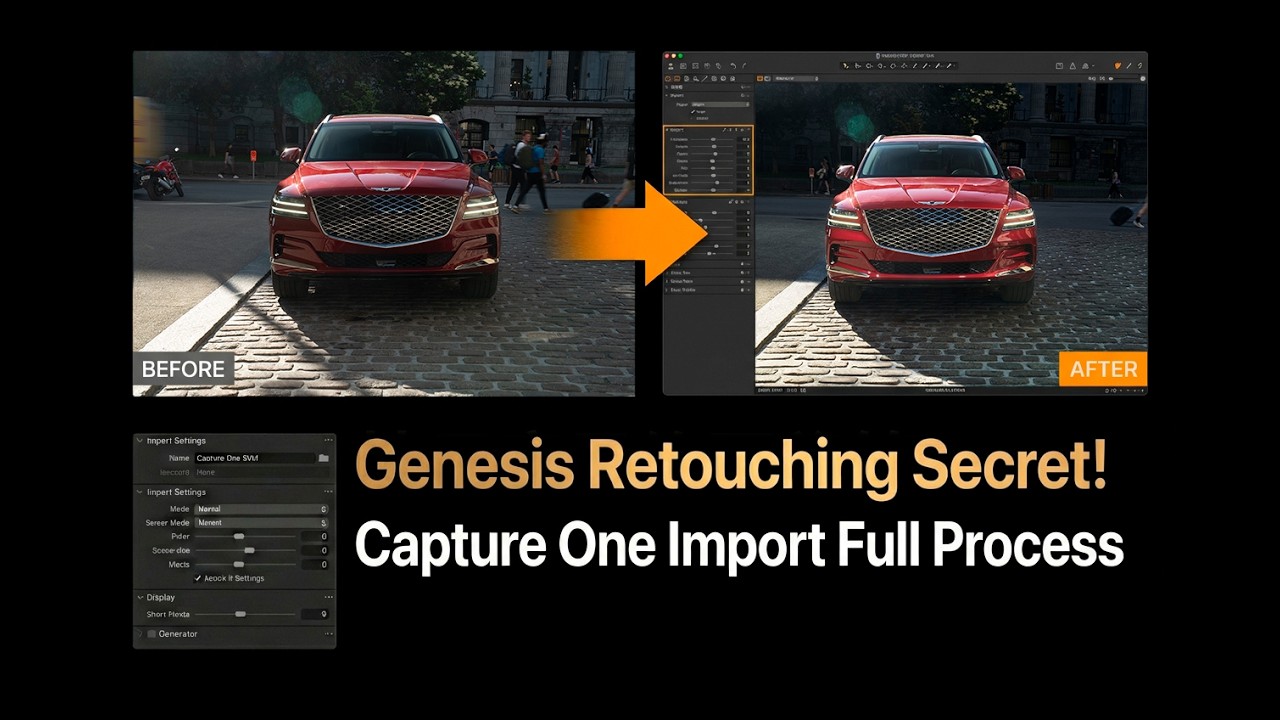 From RAW to Commercial Gold: My Genesis Retouching Export Workflow