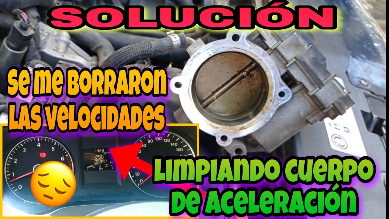 Limpieza de cuerpo de aceleración electrónico sin descalibrar Jetta Mk6 #jettamk6 #volkswagen