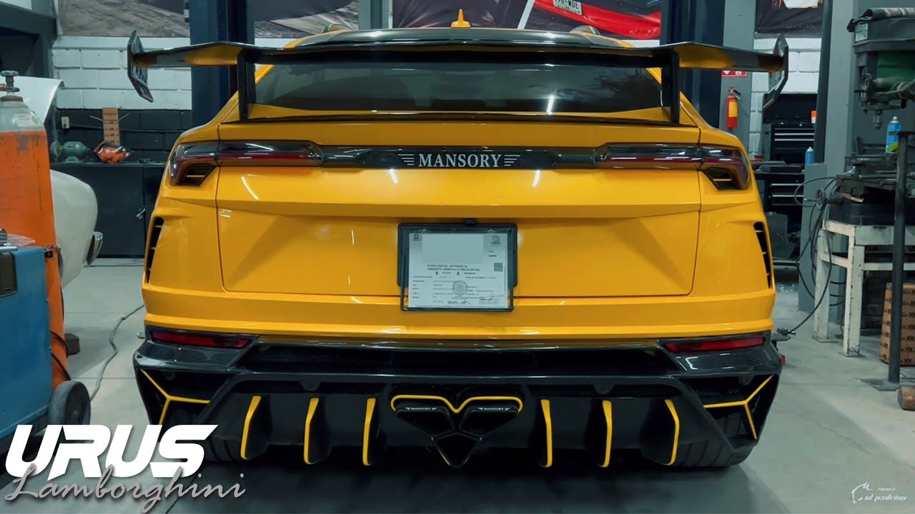 Lamborghini URUS | kit aerodinámico en carbono MANSORY @PoweredbyElPadrino #mansory  #lamborghini