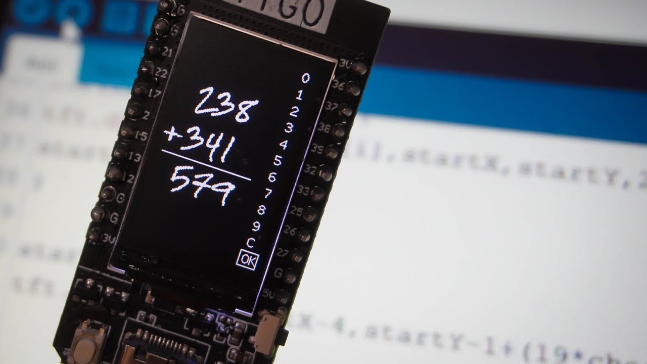 Programming Tutorial- simple Calculator using TTGO T-Display