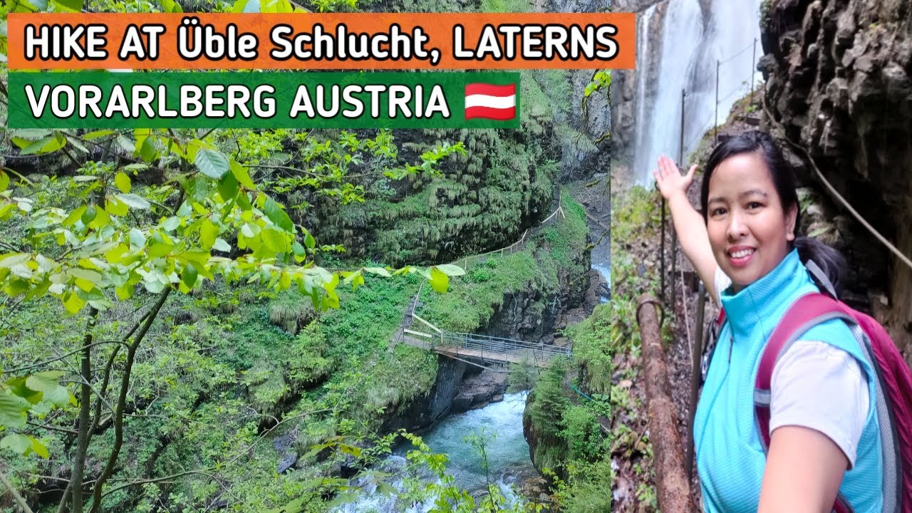 HIKING ADVENTURE AT Üble Schlucht LATERNS, VORARLBERG  | Filipina in Austria | JergStyle
