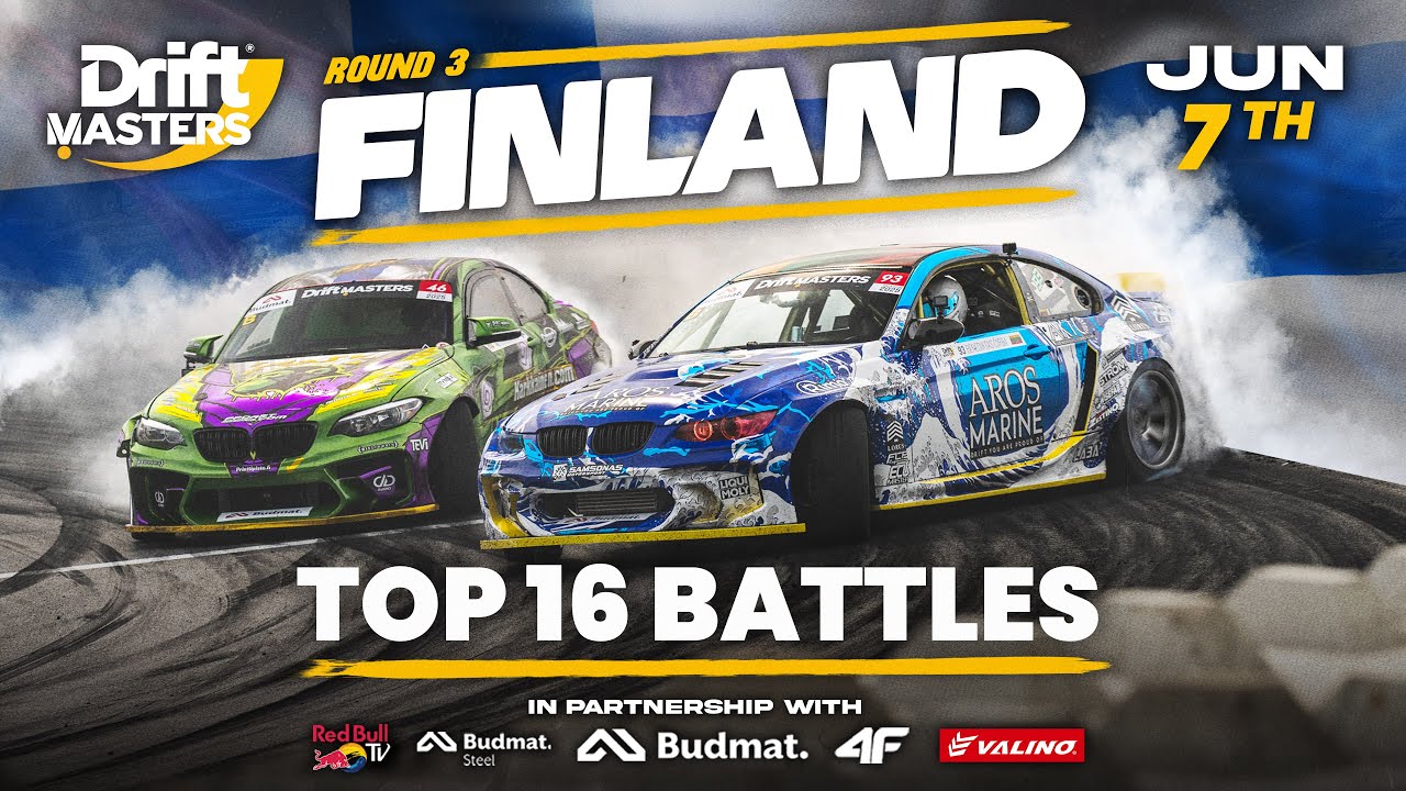 Drift Masters Round 3 2025 • Finland • TOP 16
