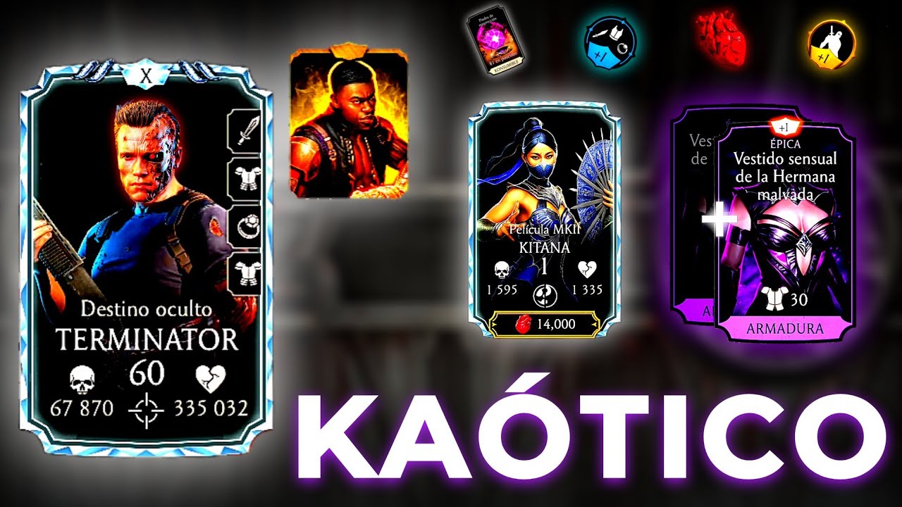 Primera vez Jugando la Kripta en Modo Kaótico MK Mobile 
