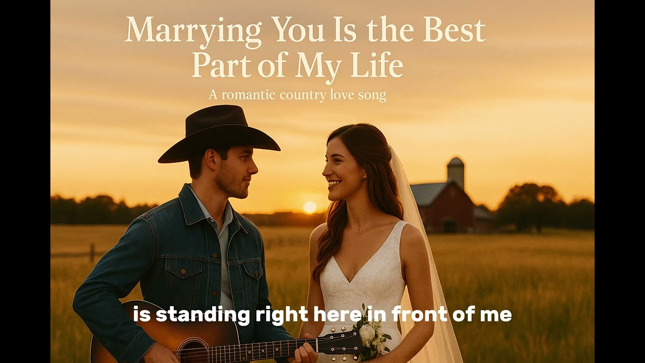 Marrying You Is the Best Part of My Life | Country Wedding Song