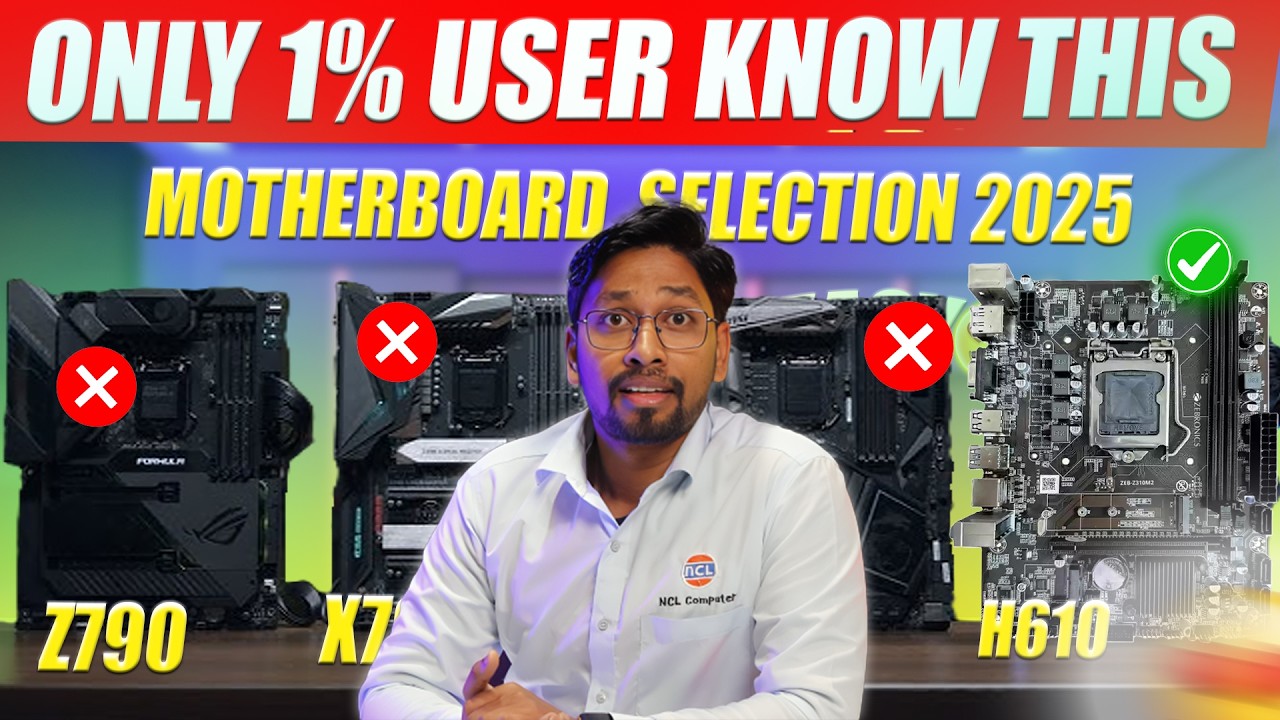 How to Choose the Right Motherboard in 2025 🔌 | PC Build Buying Guide