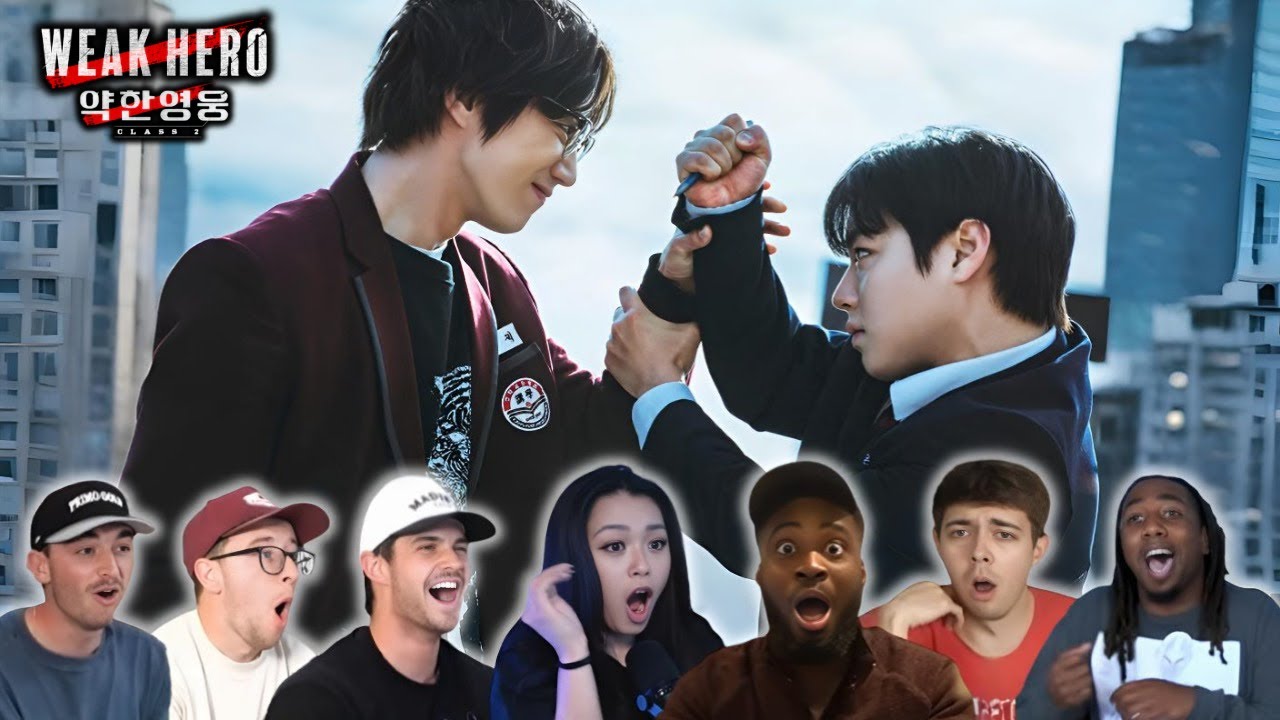 First Time Reaction to ''SI-EUN VS SEONG-JE'' in Weak Hero Class 2 E4 | Reaction Mashup