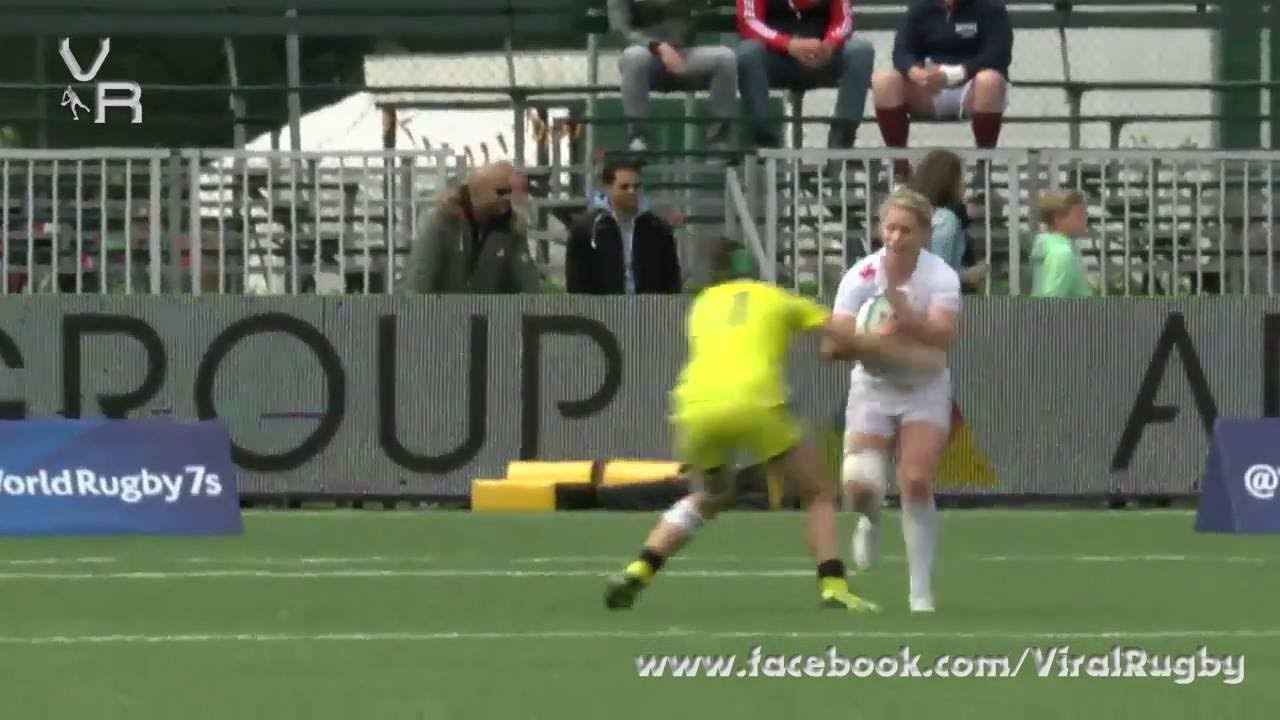 Rio 2016 Motivation:  Women's Rugby Sevens Amsterdam7s 2015 Big Hits and Tries