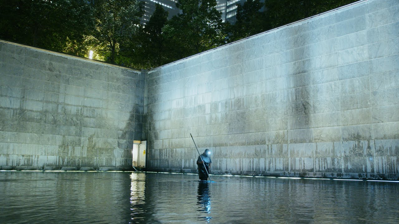 How the 9/11 Memorial is Cleaned Five Nights a Week