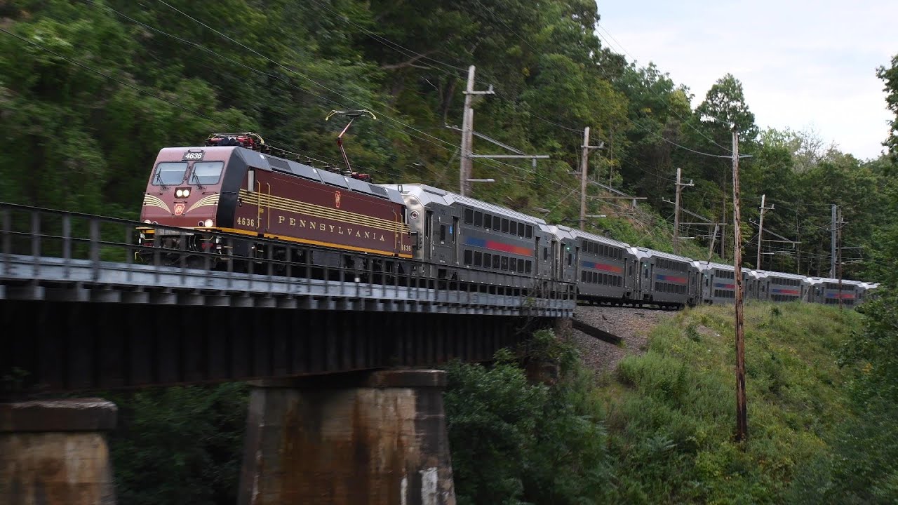An Evening Of Trains On NJT's Gladstone Branch, Railfanning, Gladstone - Stirling, NJ 8/18/22