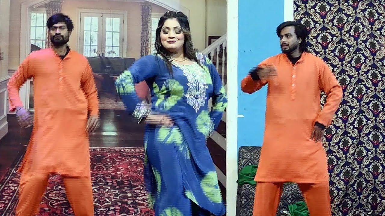 Soniya Butt Roma Shah Amjad Toti Humayun Chitta Bilal Raja Asif Bara Latest Stage Drama kpStudio