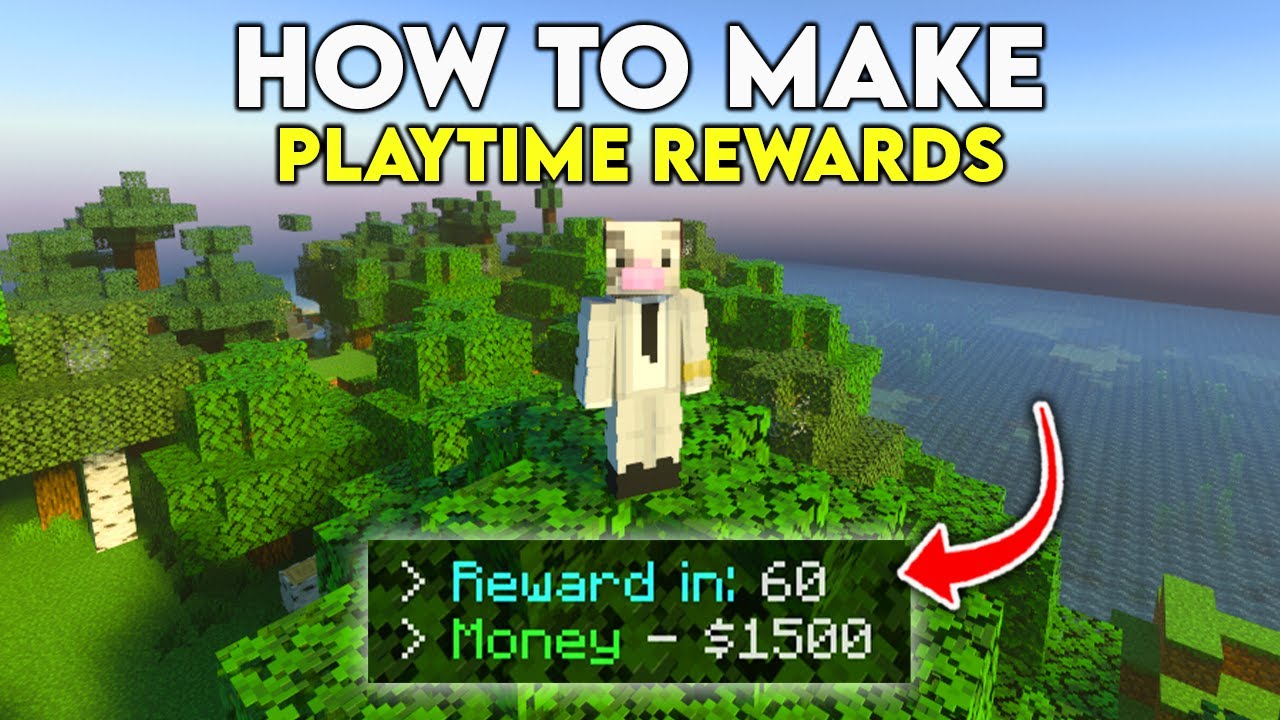 How to Make Playtime Rewards in Minecraft Bedrock!