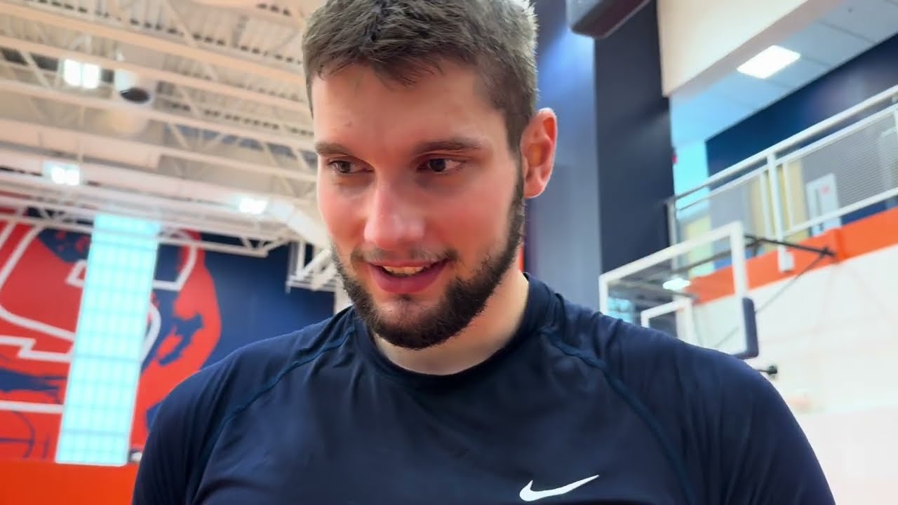 Summer workouts: Illinois center Tomislav Ivisic