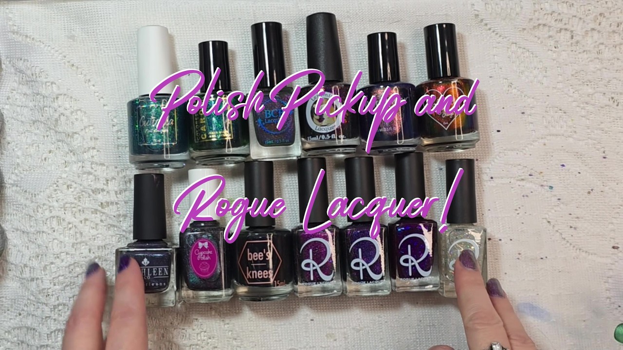 Обзоры и образцы лаков PPU за ноябрь 2025 года и Rogue Lacquer