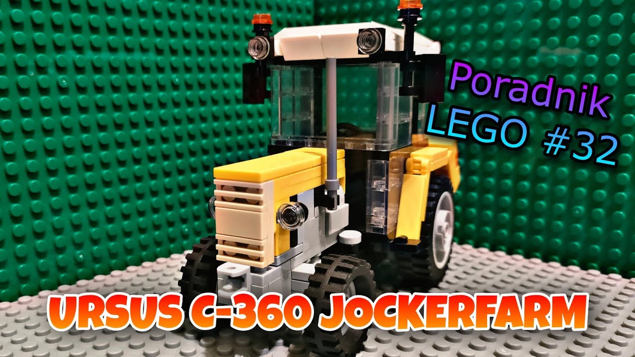 Poradnik LEGO #32 Jak zbudować traktor URSUS C-360 z kanału jockerfarm