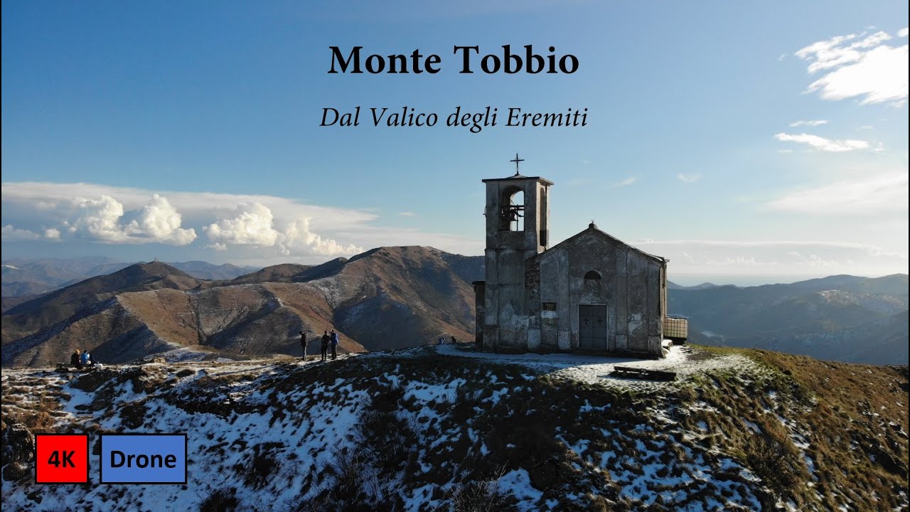 Monte Tobbio, anello dal Valico degli Eremiti, drone e 4K!