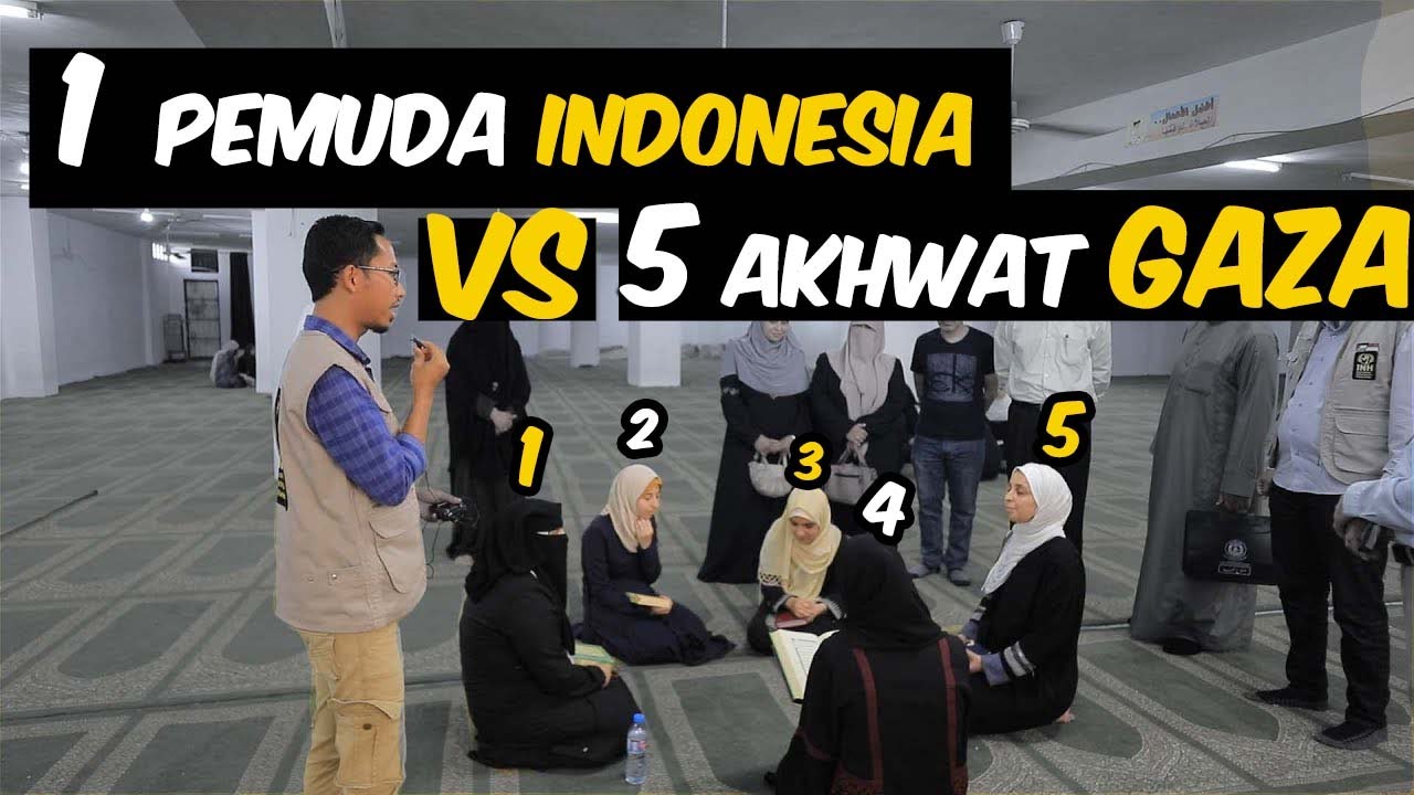 para Muslimah Penghafal Al Qur'an Palestina ini TANTANG saya Tek tok hafalan