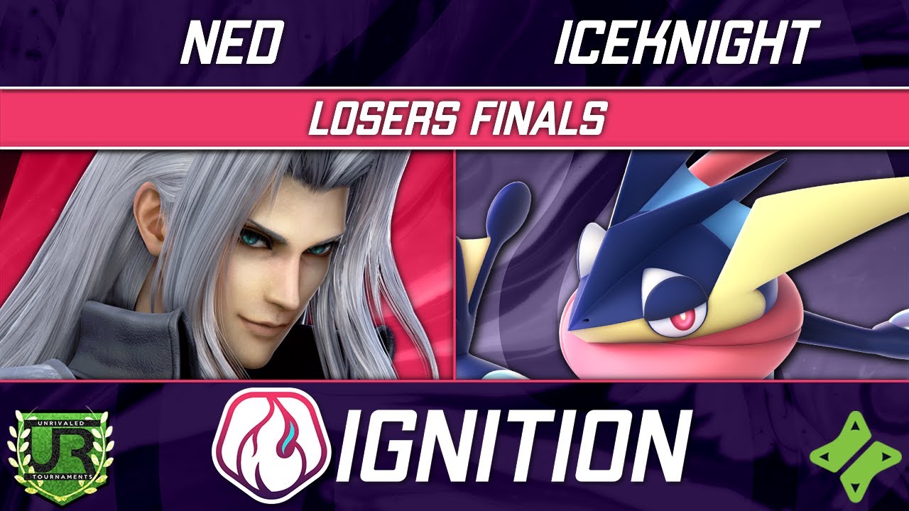 Ignition 243 LOSERS FINALS - Ned (Sephiroth) vs PPA | IceKnight (Greninja)