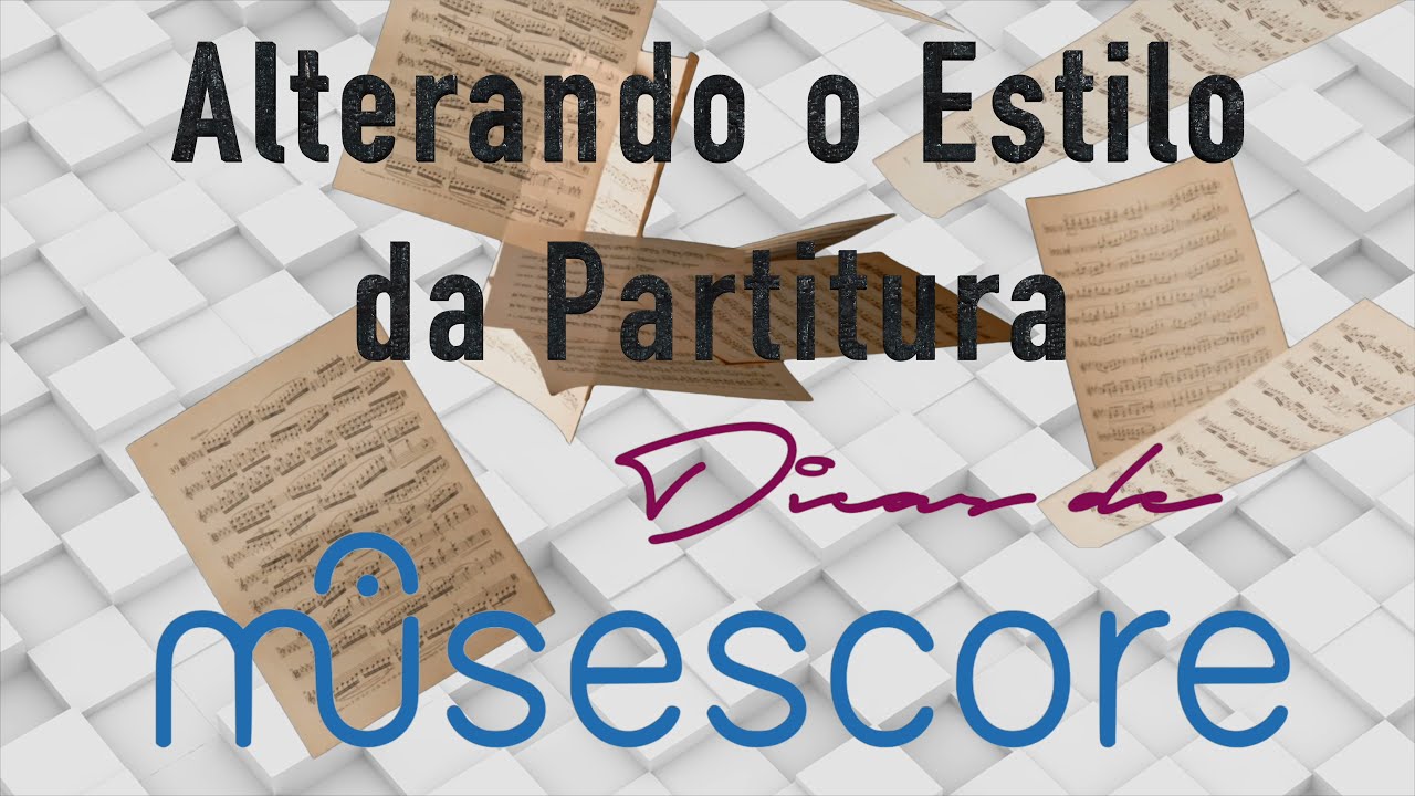 Como mudar o estilo e fontes  de suas partituras no #MuseScore. #fontes, #partitura, #estilojazz,