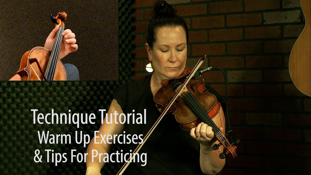 Fiddle Warm Up Exercises and Practicing Tips - Lesson by Megan Lynch Chowning