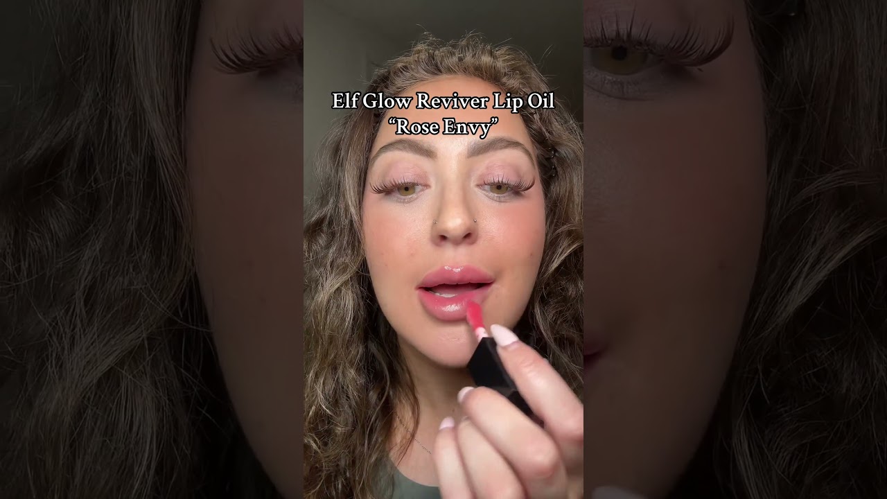 Elf Glow Reviver Lip Oil &ldquo;Rose Envy&rdquo;