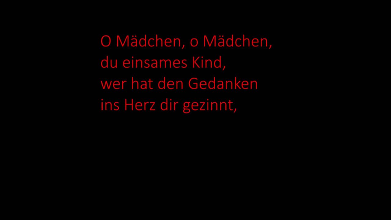Brahms, Erlaube mir fein's Mädchen, WoO 33 2, Hilti Bariton