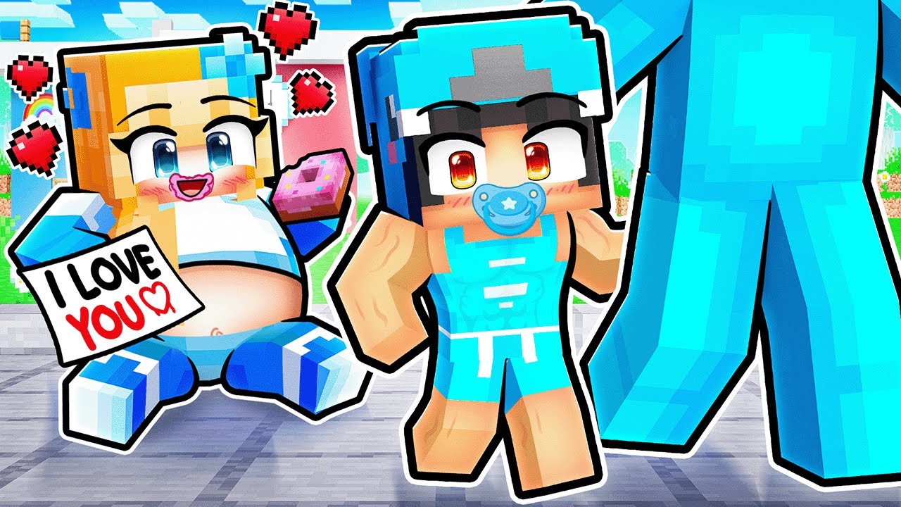 Fat Baby Crystal Has A CRUSH On Muscular Baby Omz!
