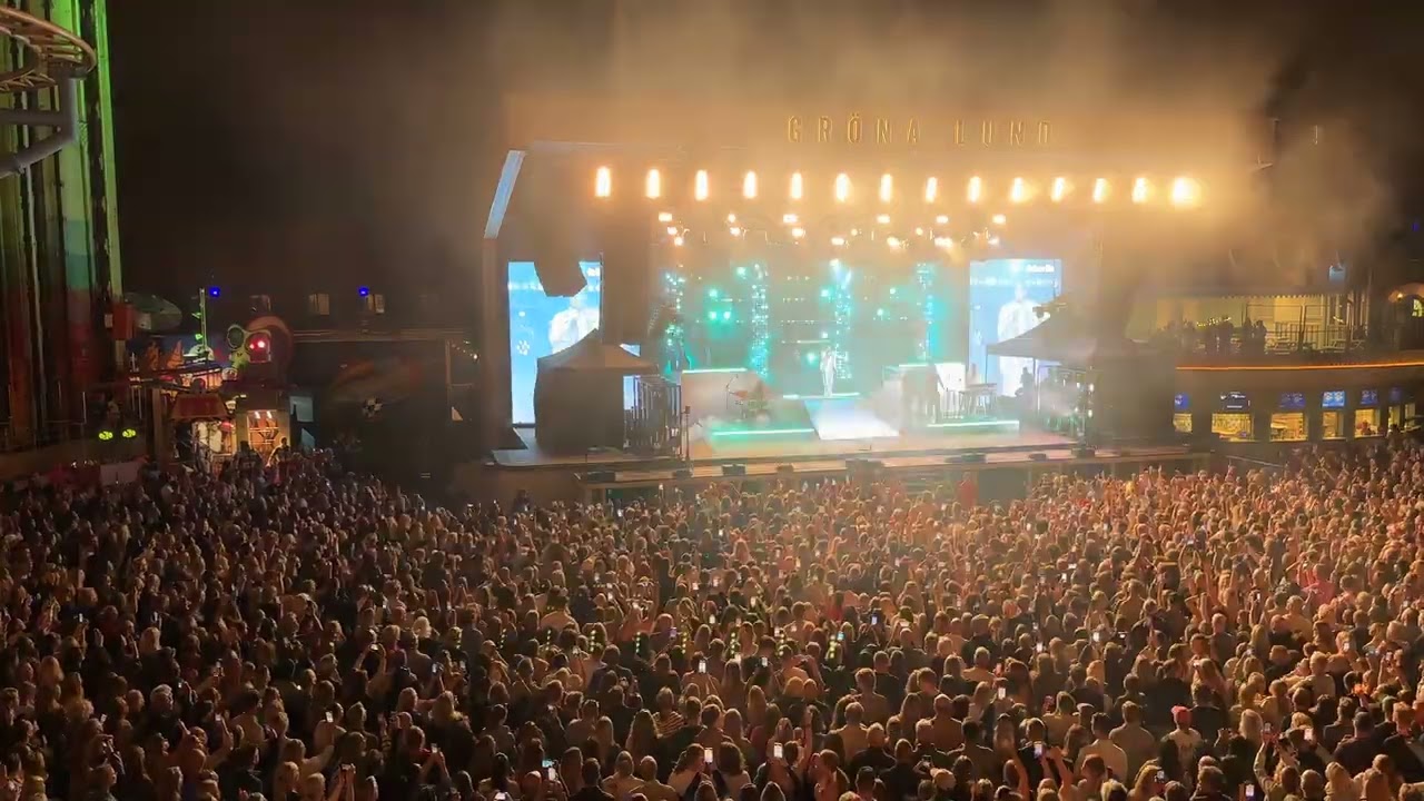 Darin - Starkare - What's the Point - En apa som liknar dig - Live - Gröna Lund - Stockholm 2024