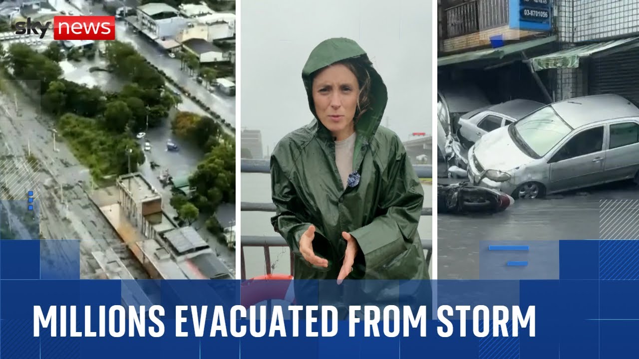 Millions evacuated as Super Typhoon Ragasa makes landfall in China