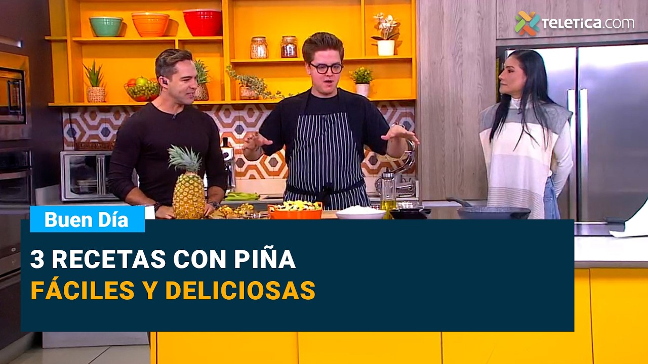 3 recetas con piña fáciles y deliciosas