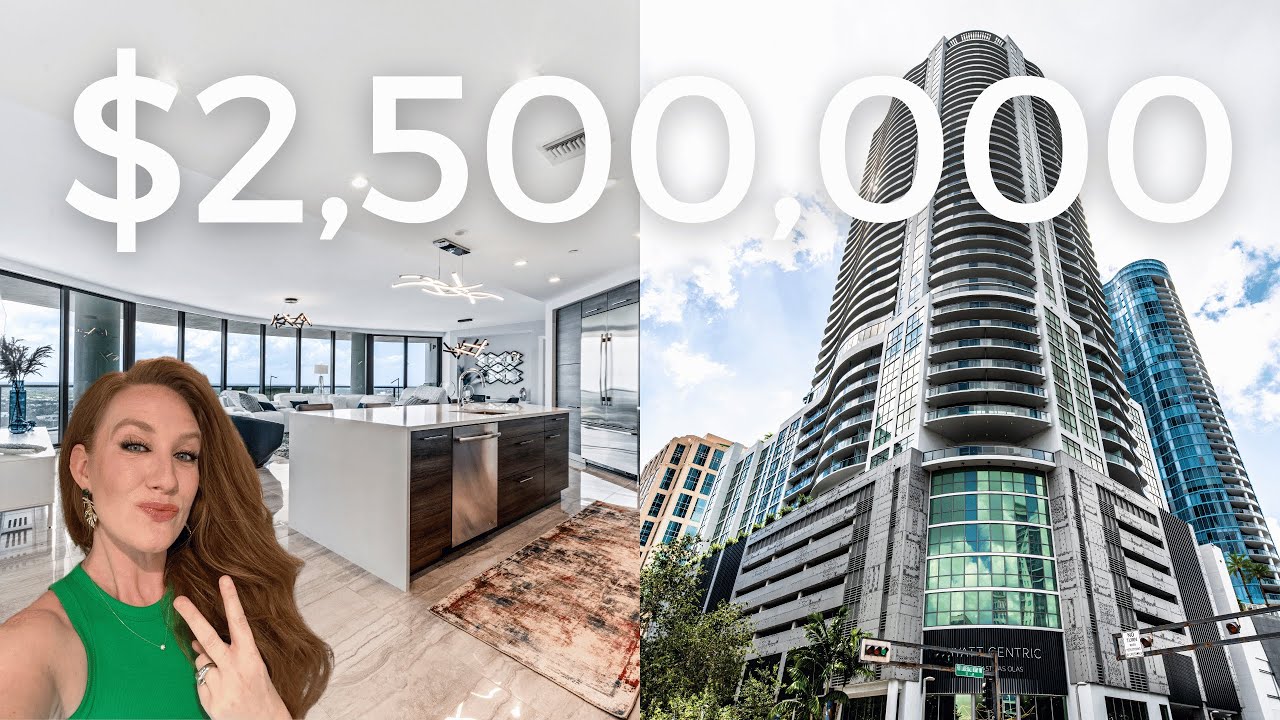 Inside a $2,500,000 Downtown Fort Lauderdale Condo